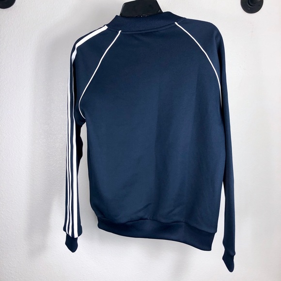 Adidas Women’s SST Track Jacket Navy Blue Size M - Picture 3 of 7